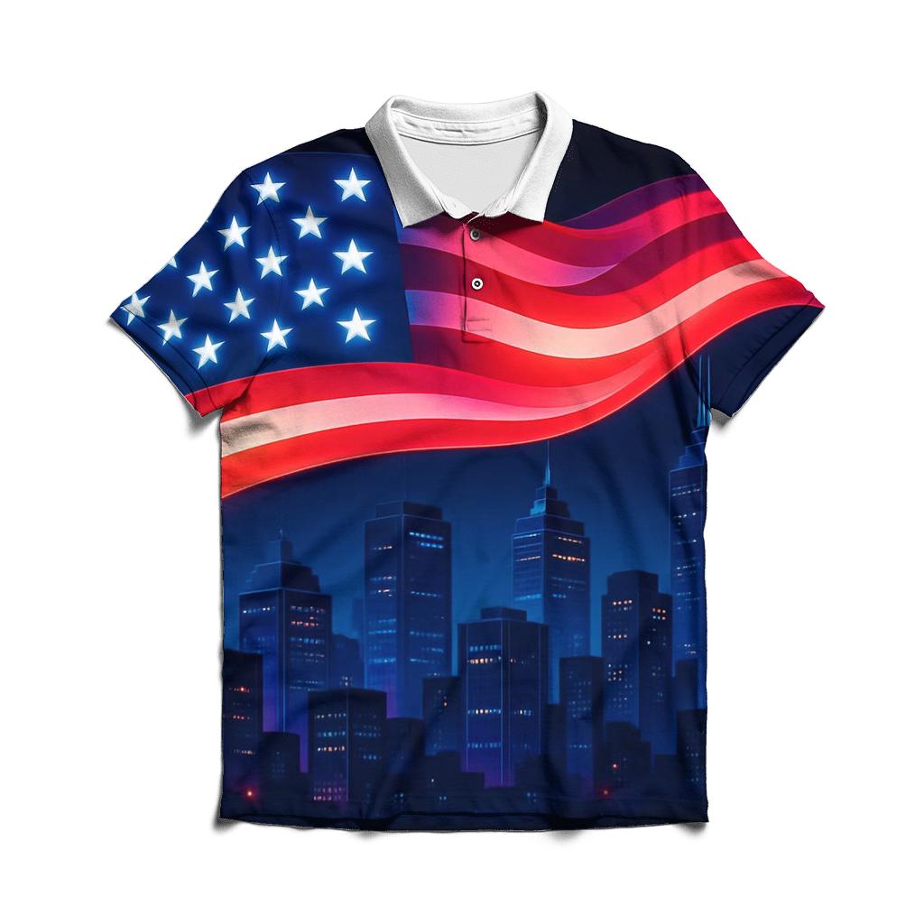 Skyline Stars Drift designer slim fit polos