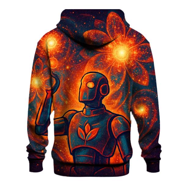 Supernova Bloom Garden printed hoodies