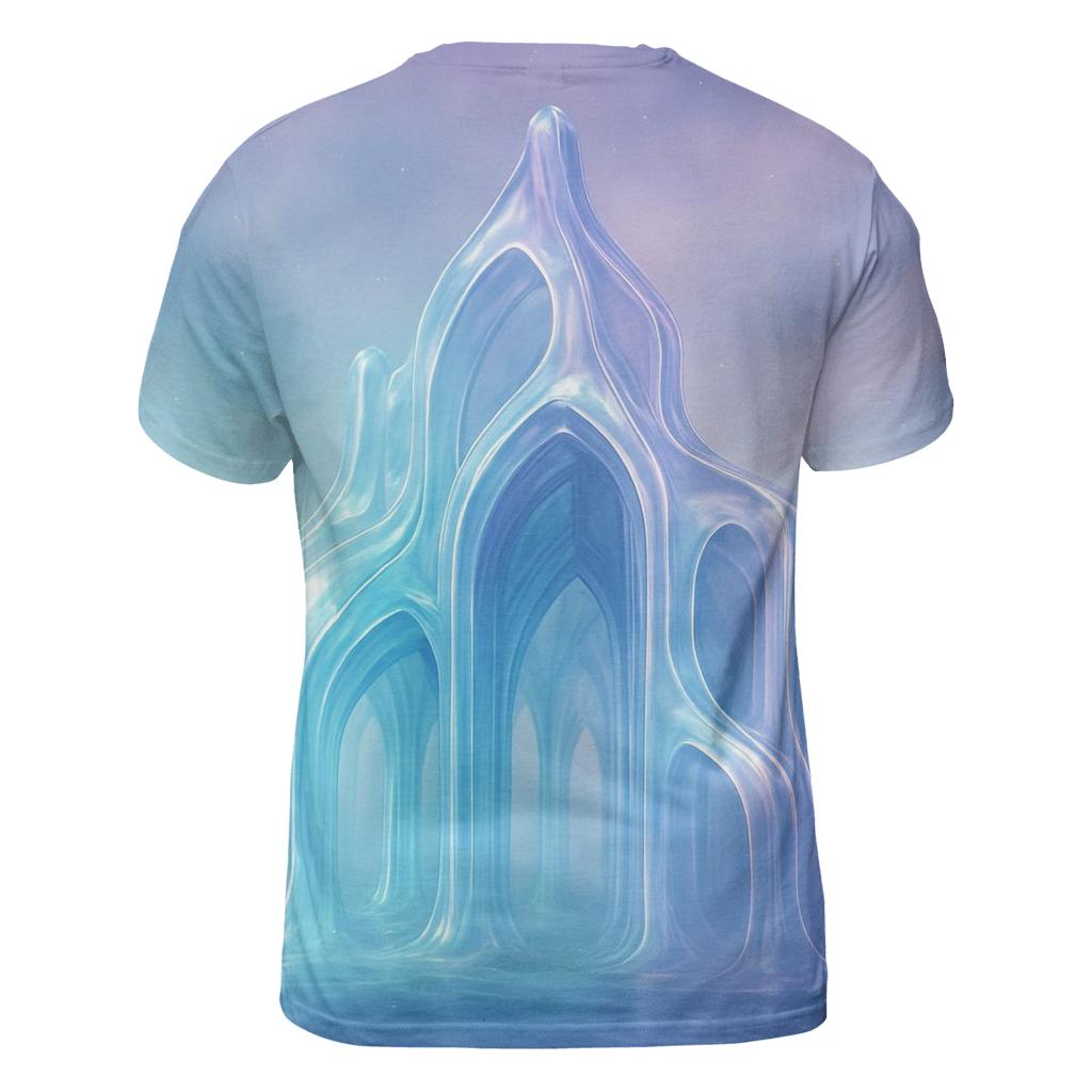 Aurora Spillway Cathedral artistic all-over print tops
