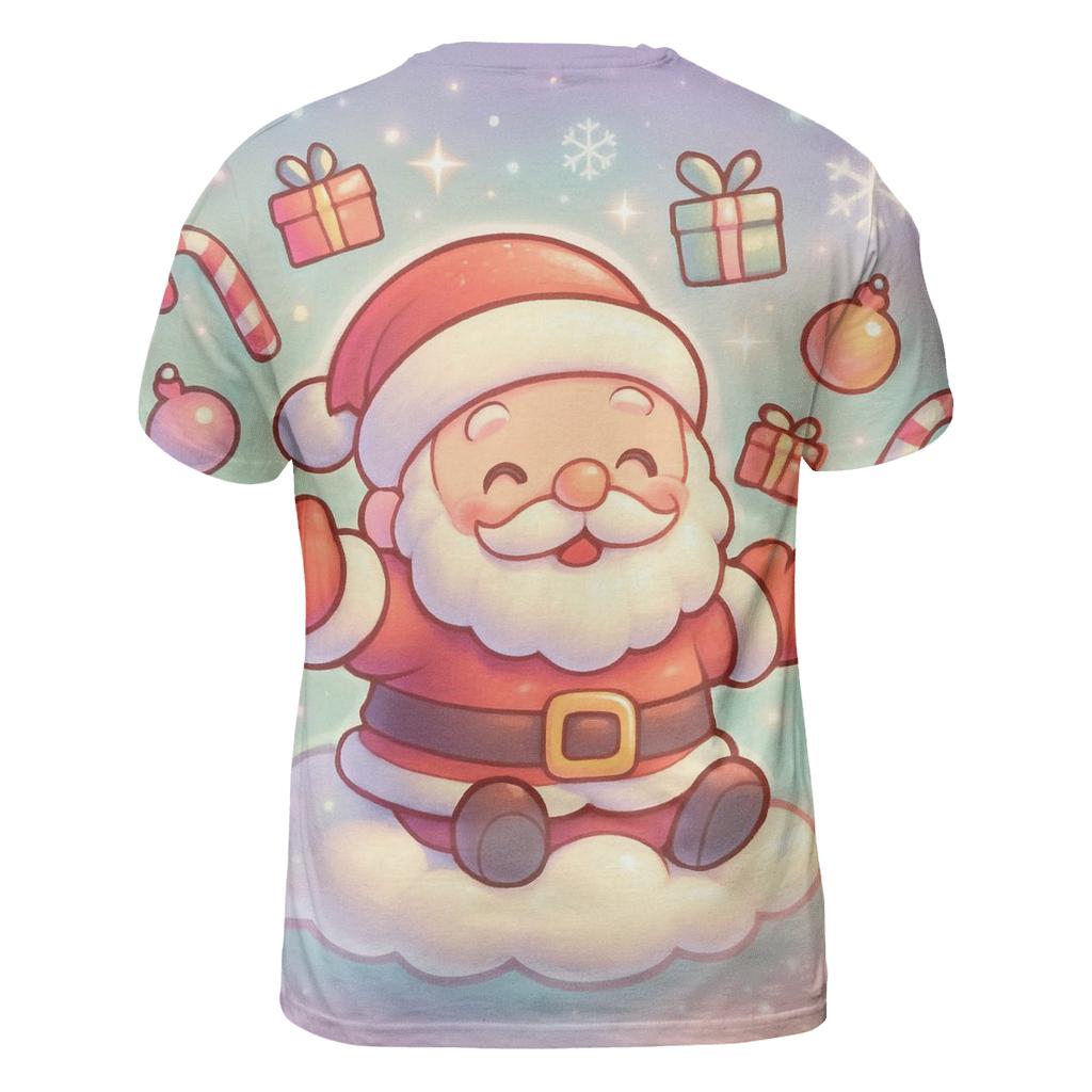 Candy Cloud Chibi Santa Dream Parade creative print fashion shirts