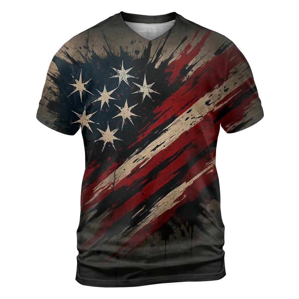 Rebel Alley Flag Burst custom all-over print shirts