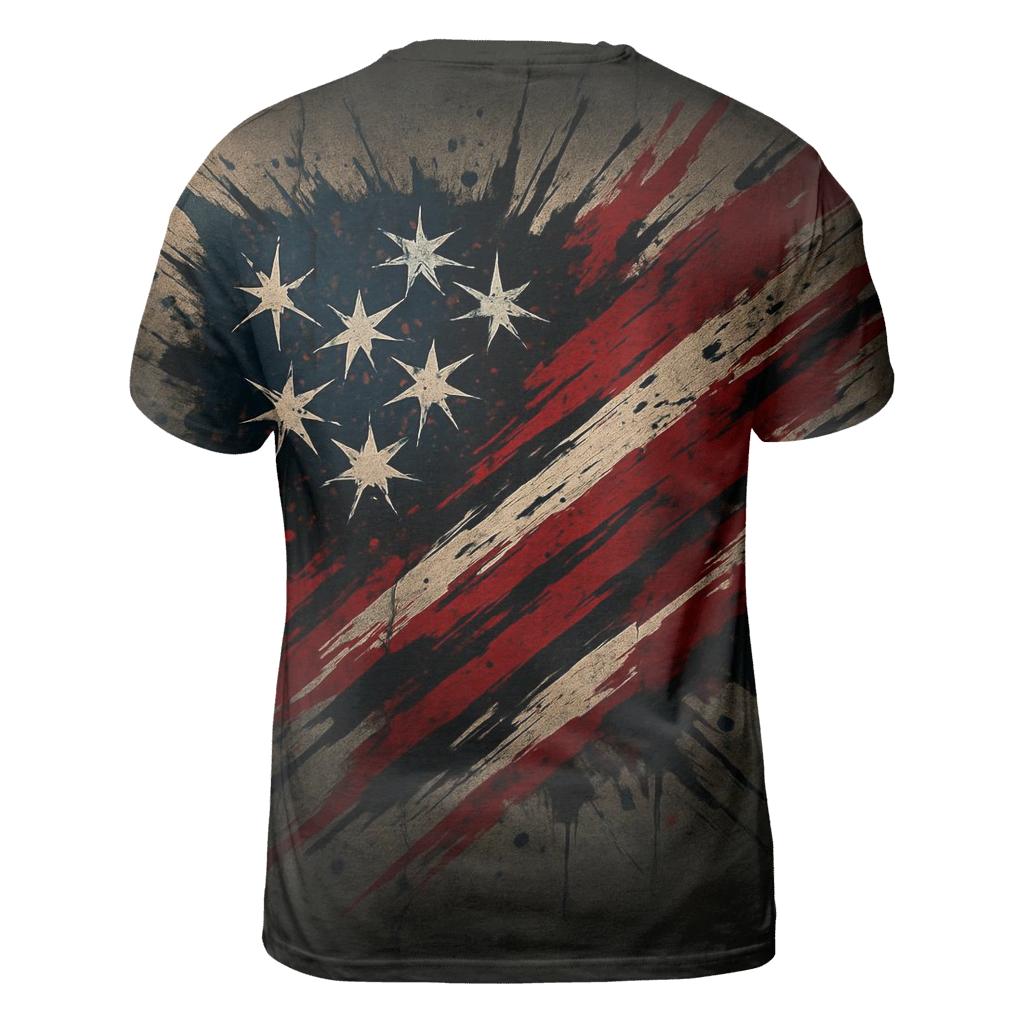 Rebel Alley Flag Burst custom all-over print shirts