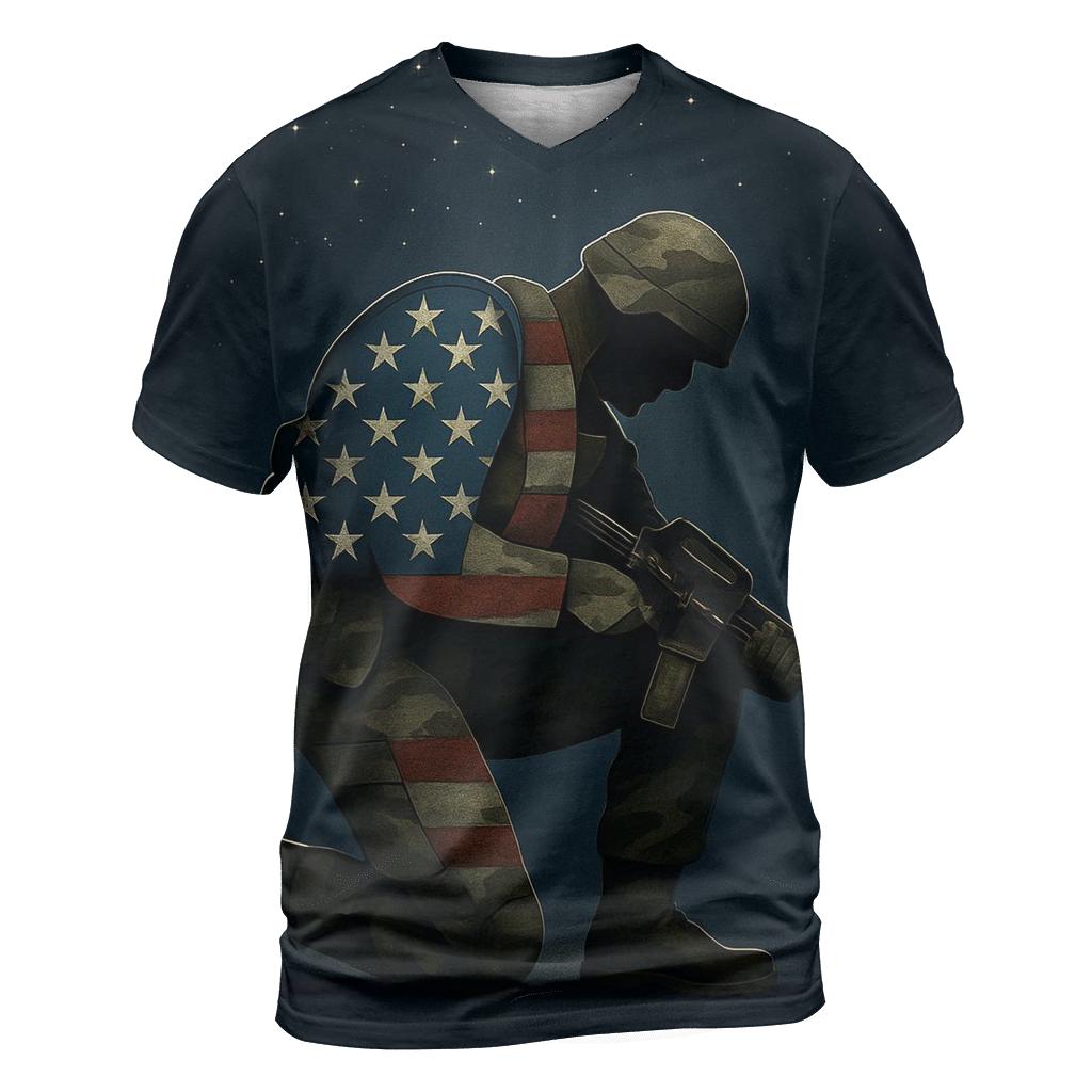 Camouflage Constellation Flag Sentinel personalized full print shirts