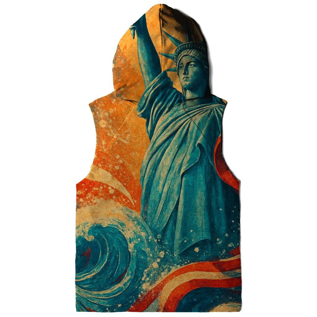 Liberty Tide Mosaic custom hoodies