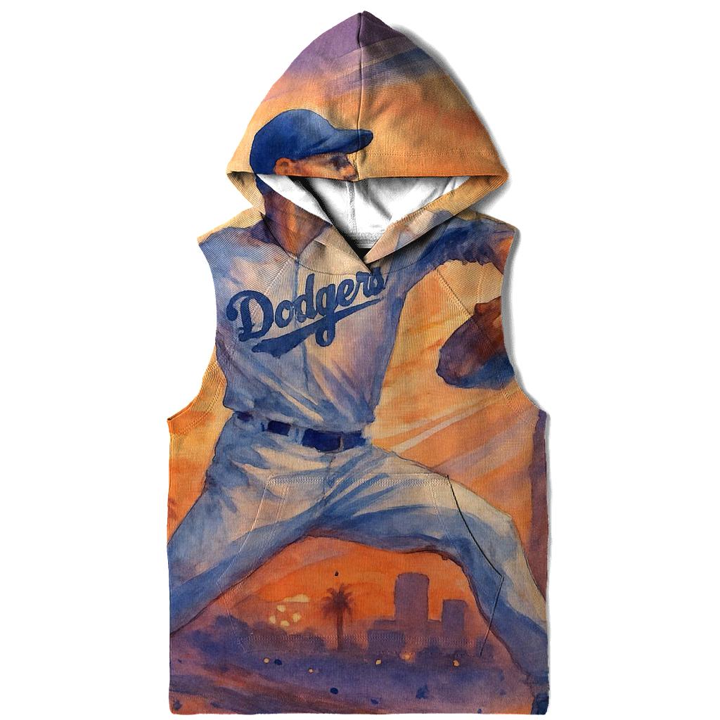 Golden Hour Pitcher Arc Over The City printed hoodies