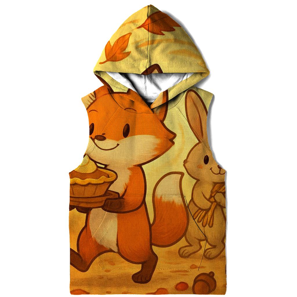 Harvest Parade Of Woodland Friends custom hoodies