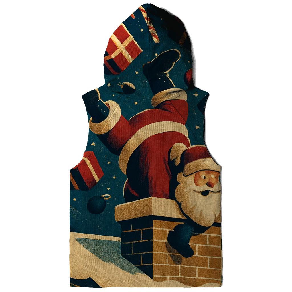 Santa Stuck In Chimney Gift Avalanche hoodies fashion