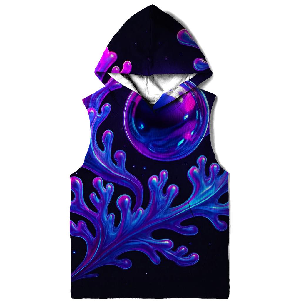 Neon Orbit Mirror Reef graphic hoodies