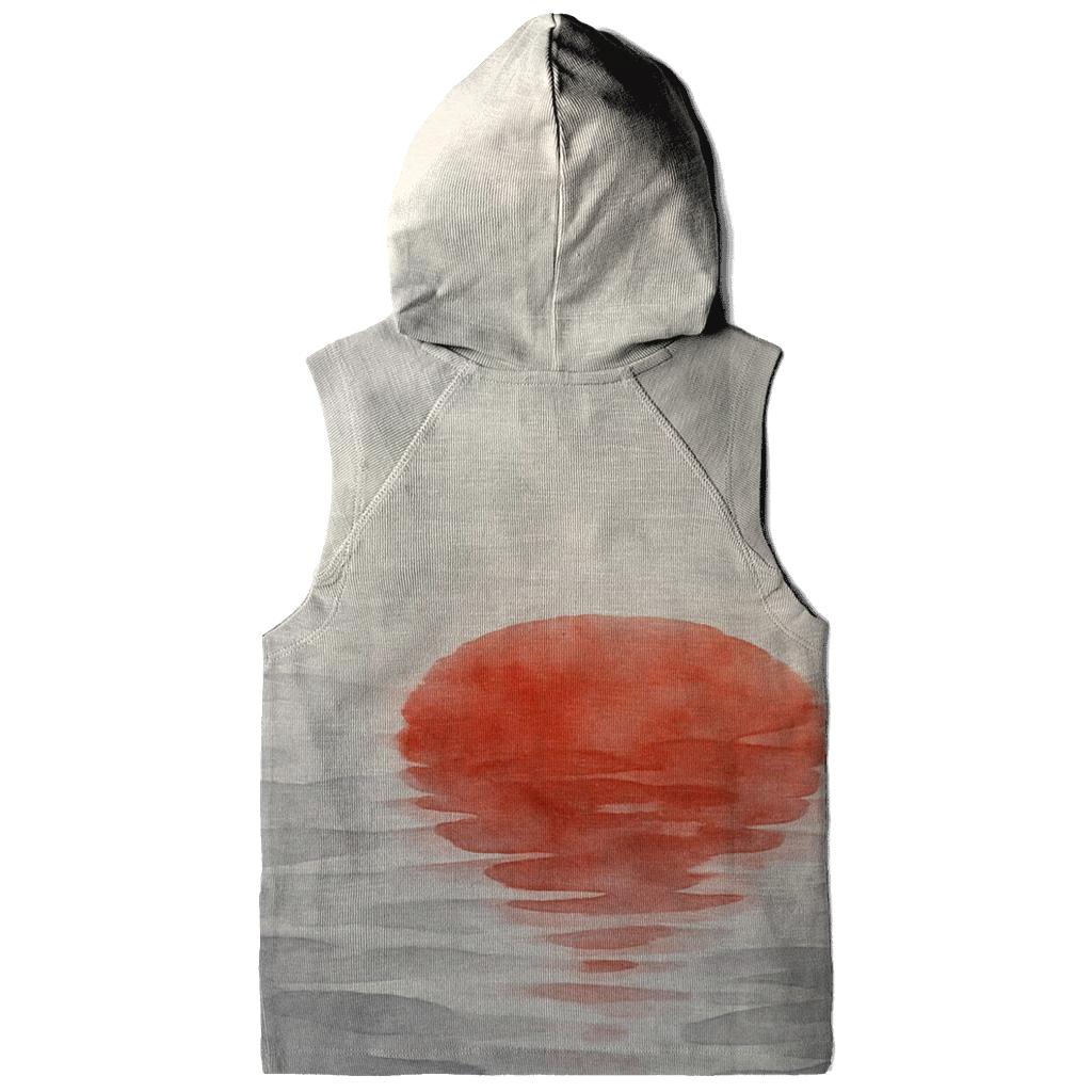 Watercolor Skyline Flag Of Japan lightweight hoodies