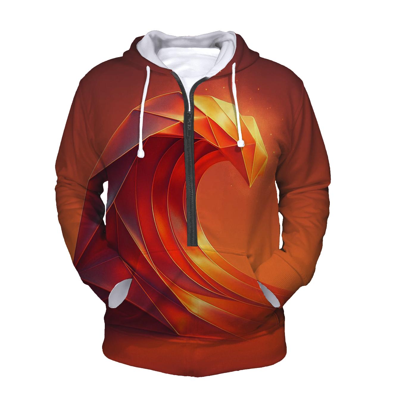 Chromatic Tidal Origami heavyweight hoodies