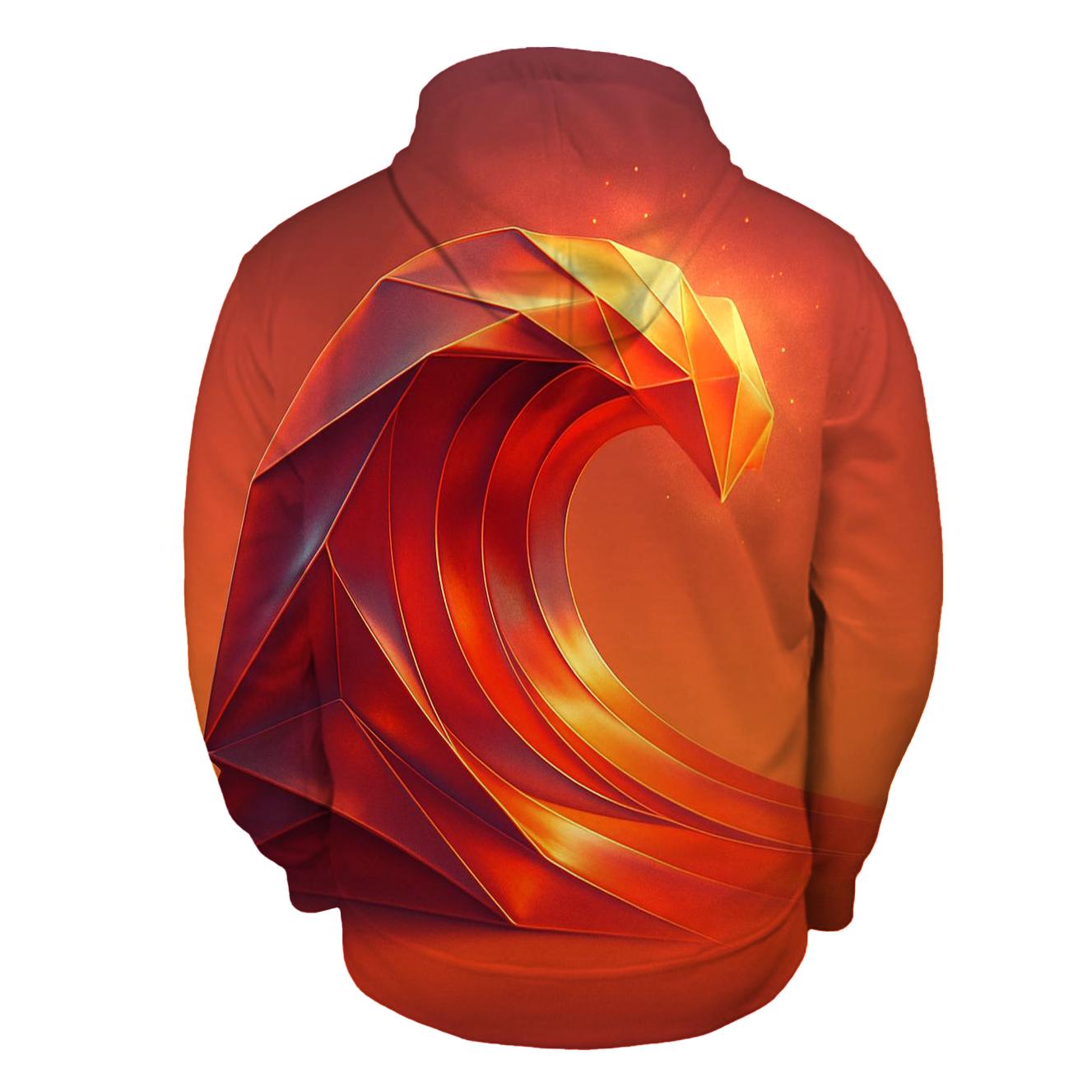Chromatic Tidal Origami heavyweight hoodies