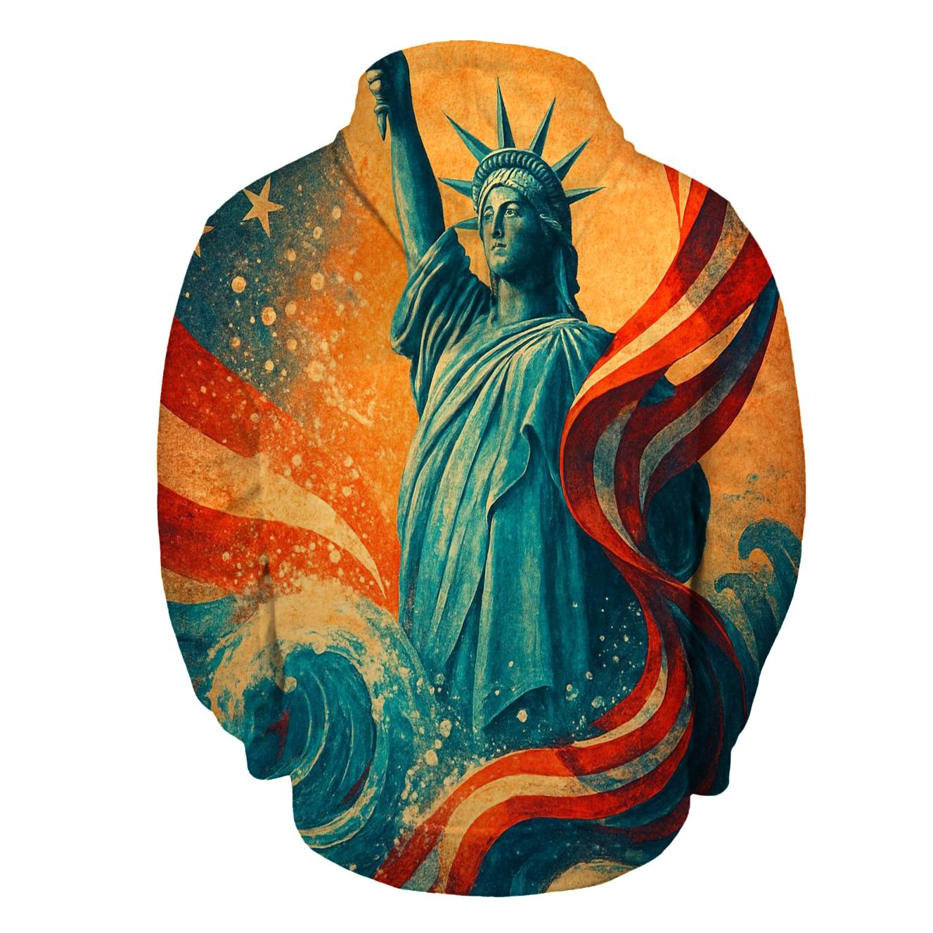 Liberty Tide Mosaic heavyweight hoodies