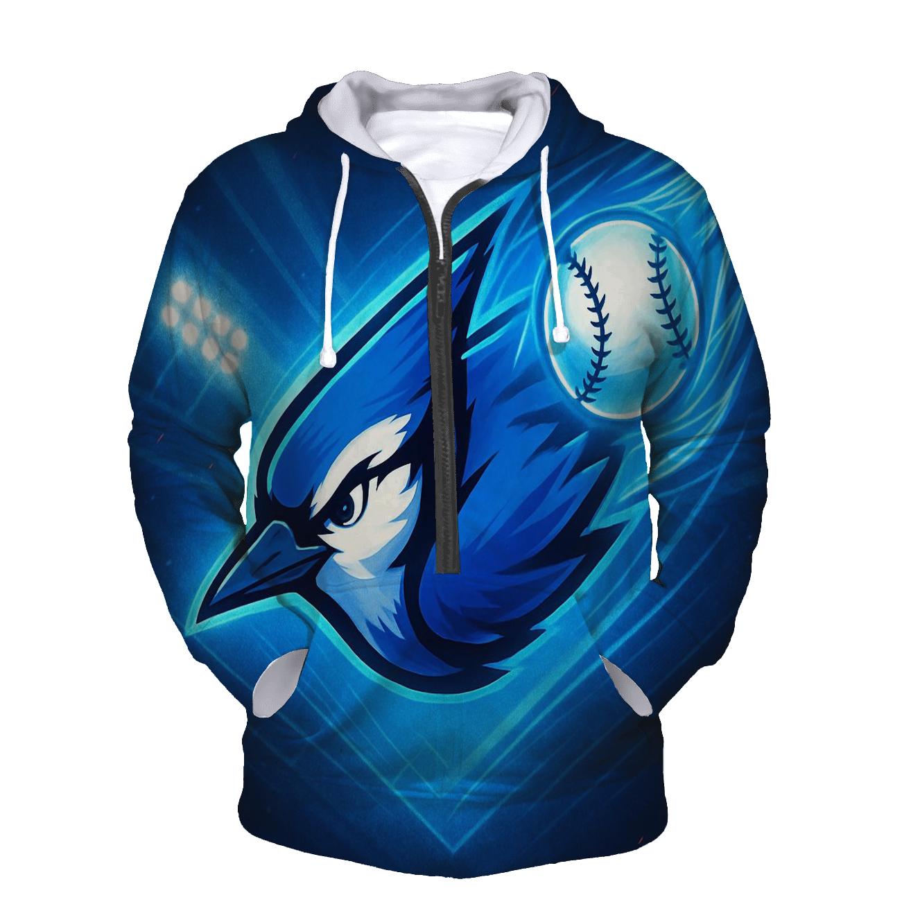 Blue Jays Thunderwing Basepath Burst zip-up hoodies