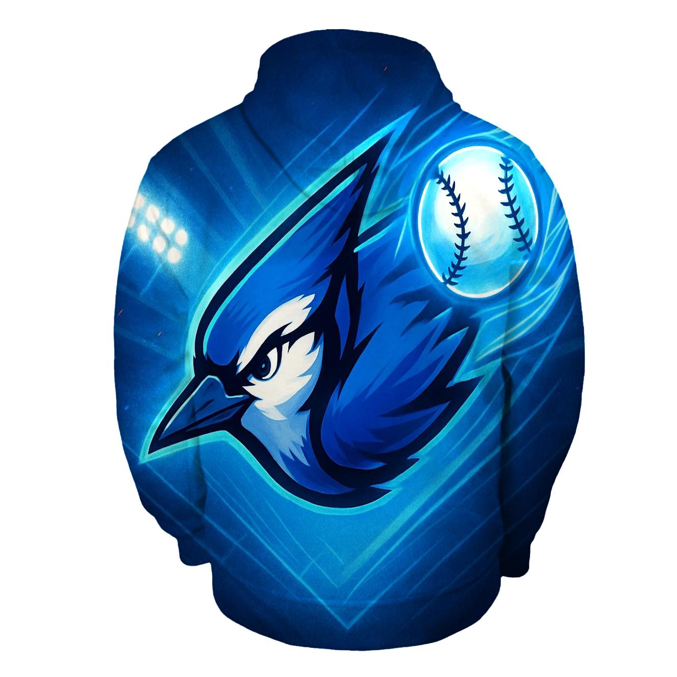 Blue Jays Thunderwing Basepath Burst zip-up hoodies