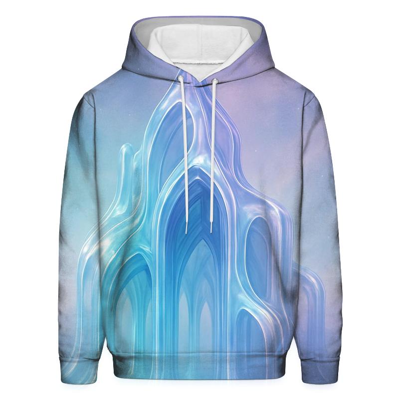 Aurora Spillway Cathedral printed hoodies