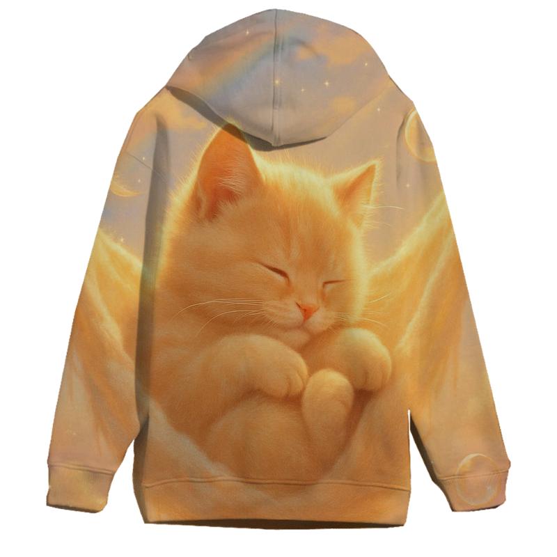 Sunrise Cloud Hammock Cat Nap pullover hoodies