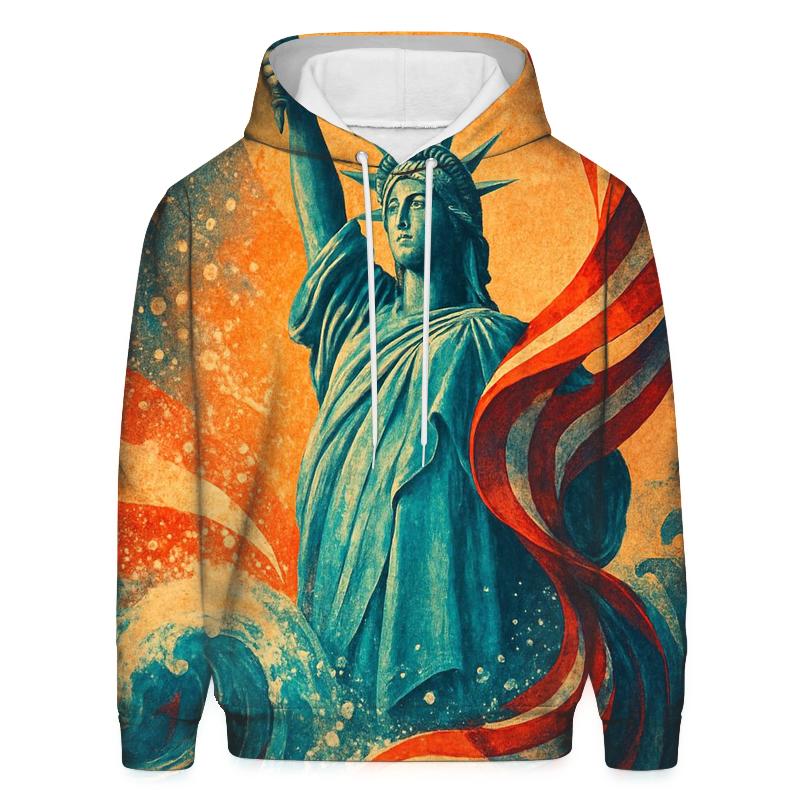 Liberty Tide Mosaic heavyweight hoodies