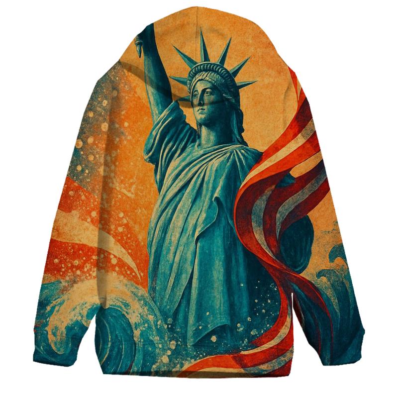 Liberty Tide Mosaic heavyweight hoodies