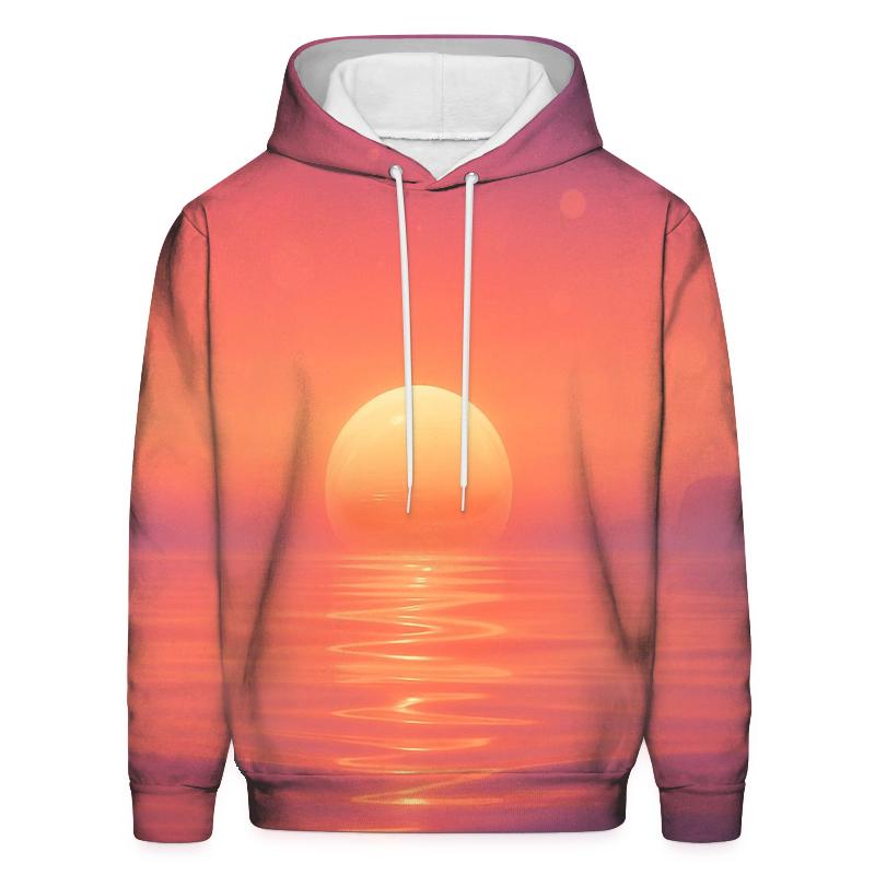 Tideglass Horizon Bloom printed hoodies