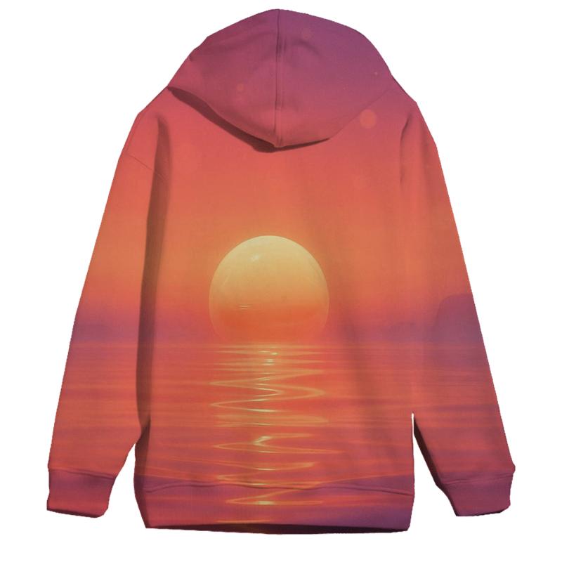 Tideglass Horizon Bloom printed hoodies