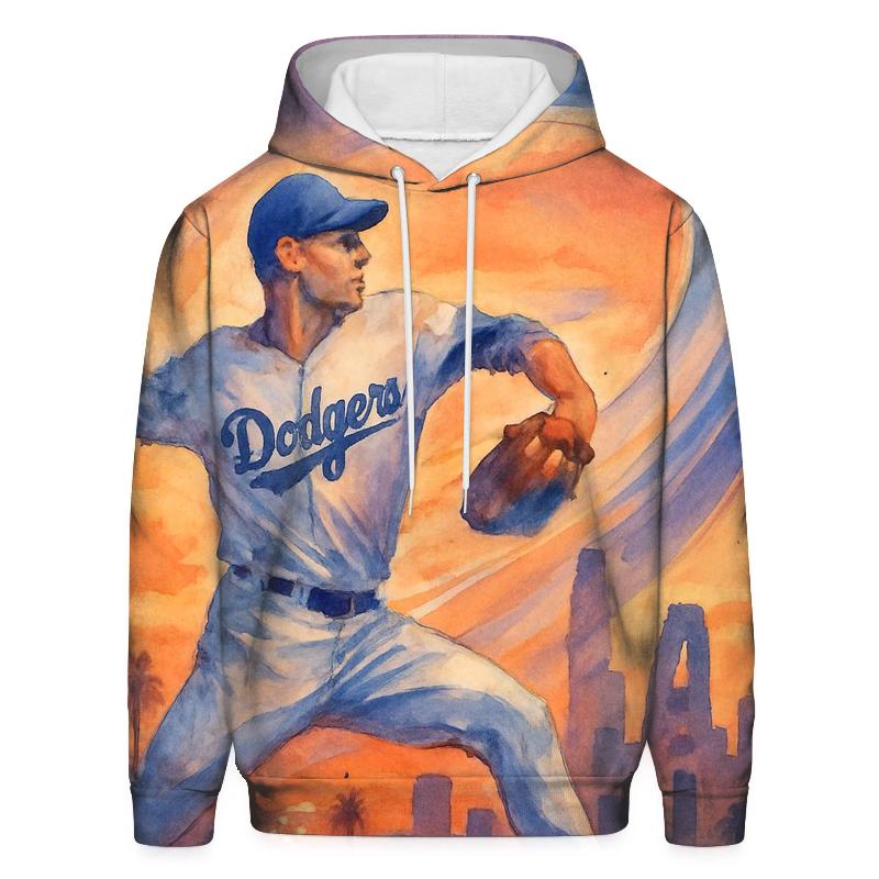 Golden Hour Pitcher Arc Over The City designer hoodies
