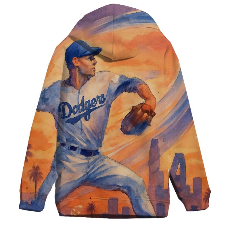 Golden Hour Pitcher Arc Over The City designer hoodies
