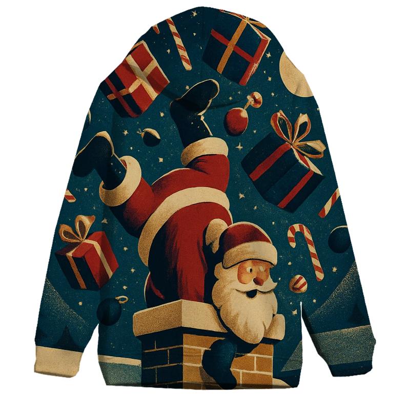 Santa Stuck In Chimney Gift Avalanche hoodie designs