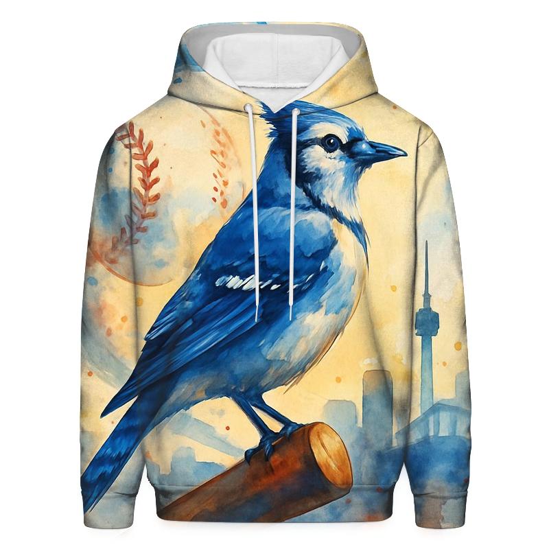 Skyline Bat Perch For Blue Jays Pride pullover hoodies