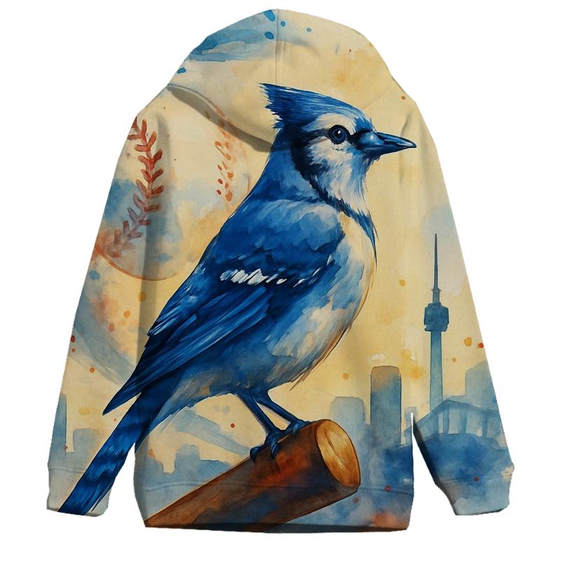 Skyline Bat Perch For Blue Jays Pride pullover hoodies