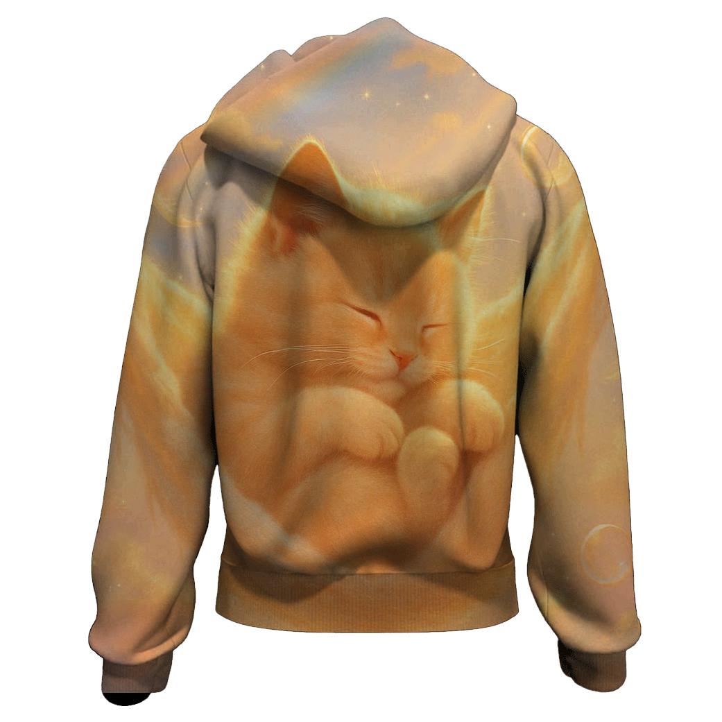 Sunrise Cloud Hammock Cat Nap lightweight hoodies