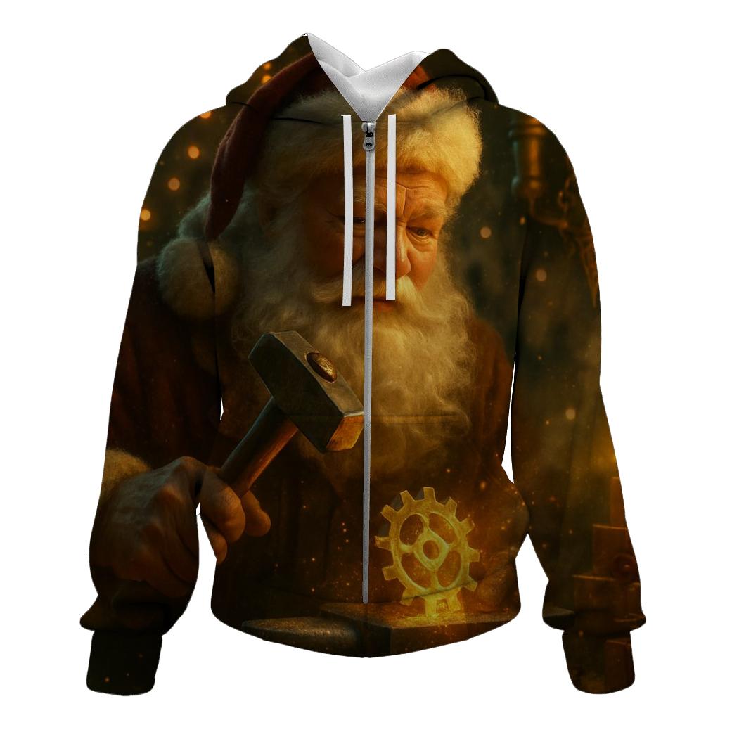 Gilded Workshop Santa Clockwork Forge hoodie trends