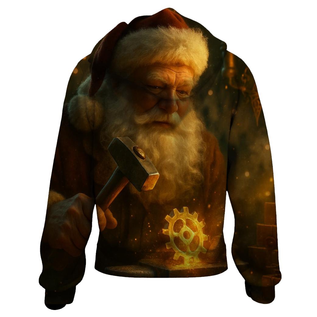 Gilded Workshop Santa Clockwork Forge hoodie trends