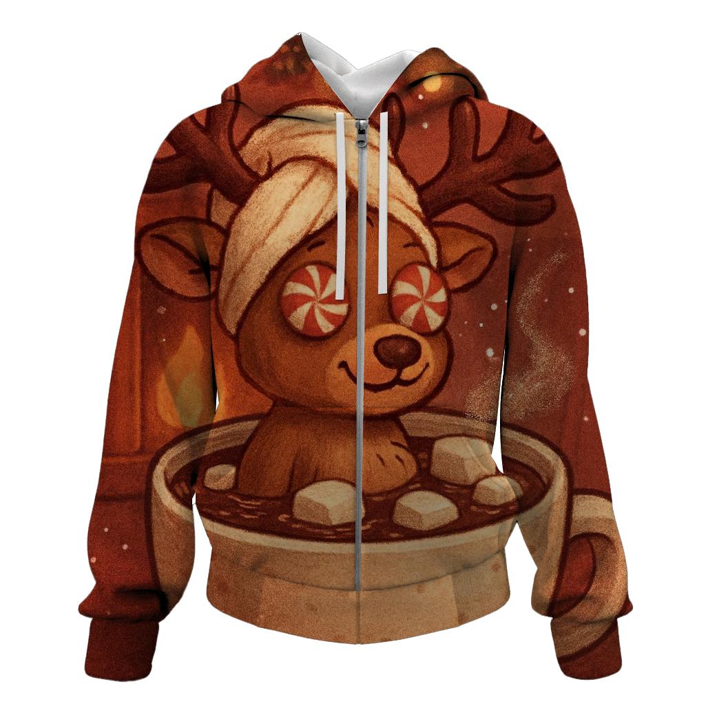 Reindeer Cocoa Spa Day hoodie designs