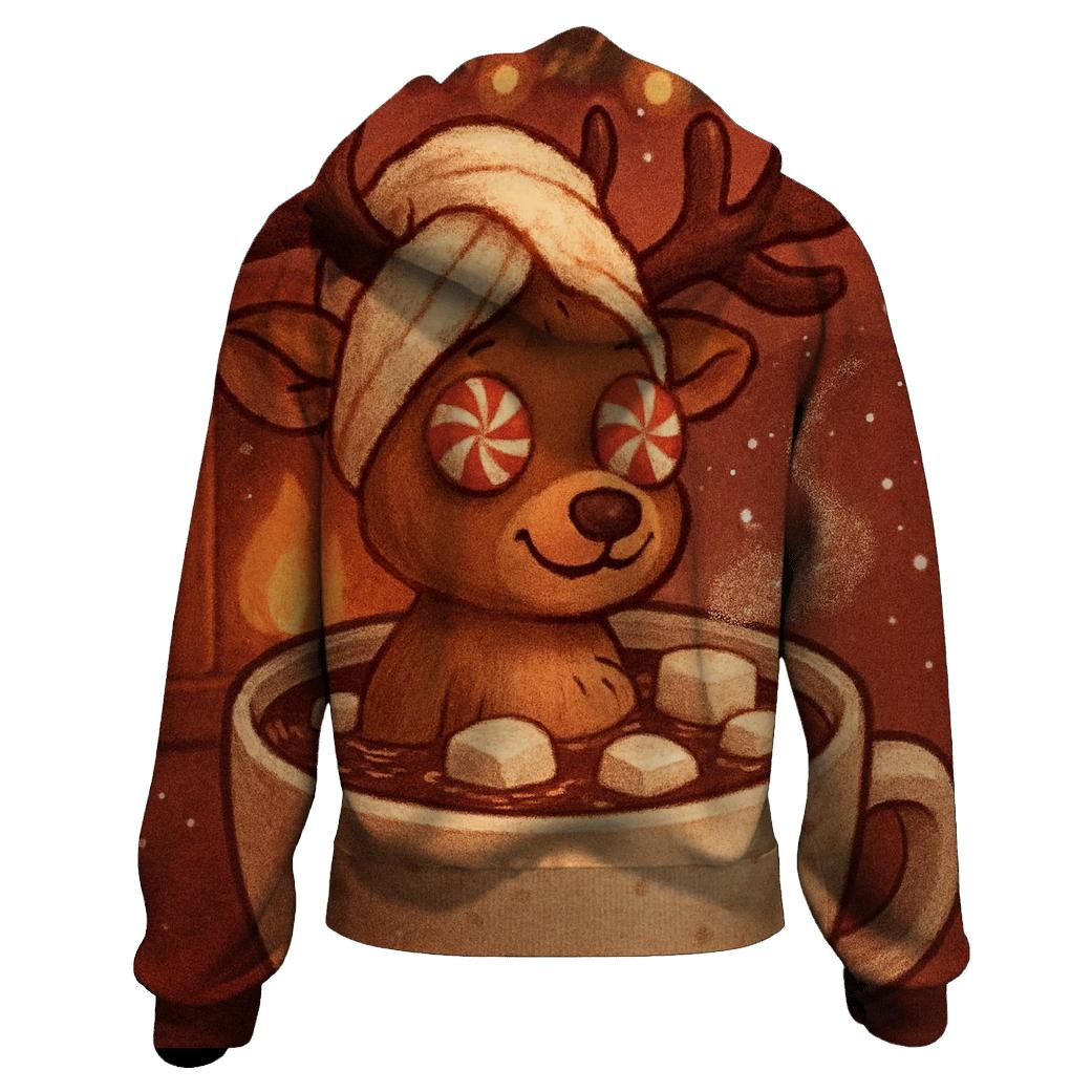 Reindeer Cocoa Spa Day hoodie designs