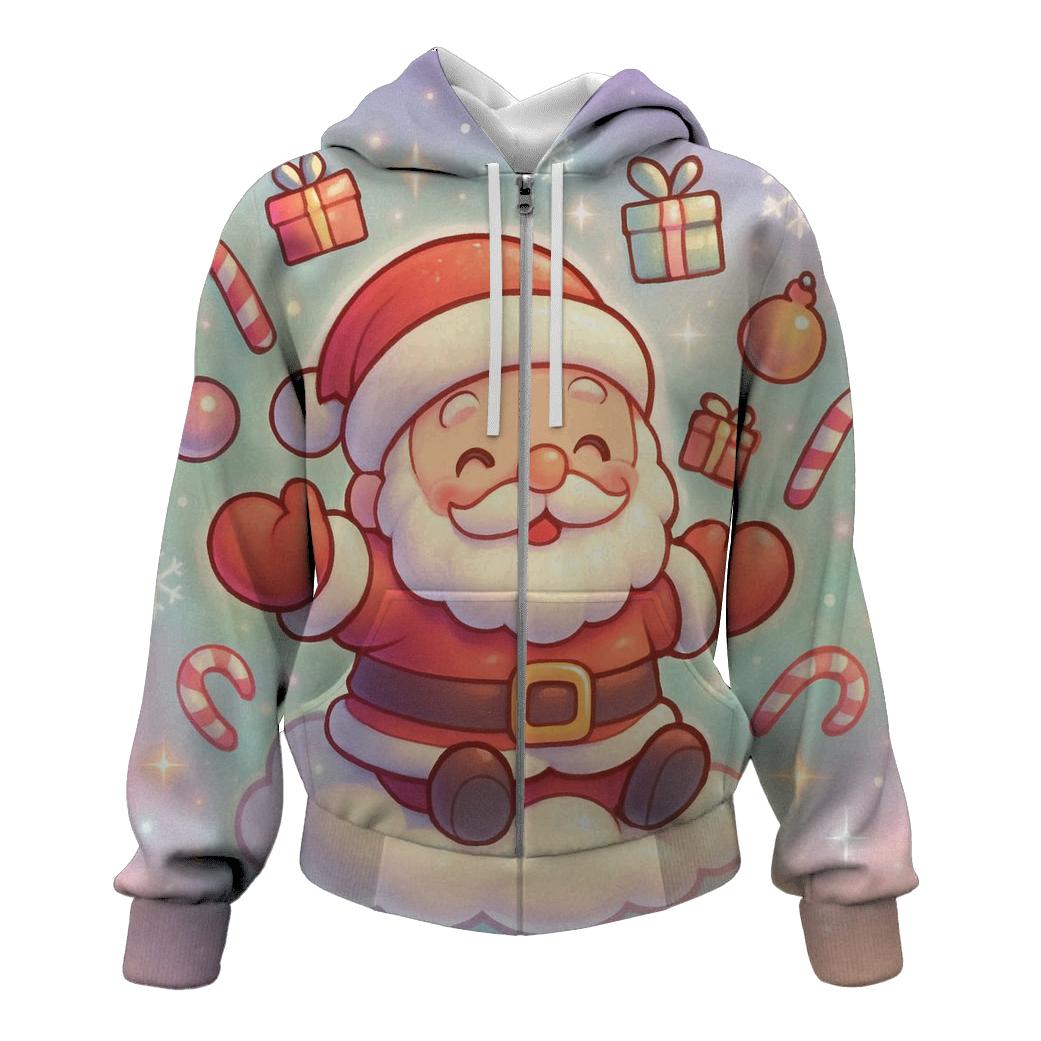 Candy Cloud Chibi Santa Dream Parade heavyweight hoodies