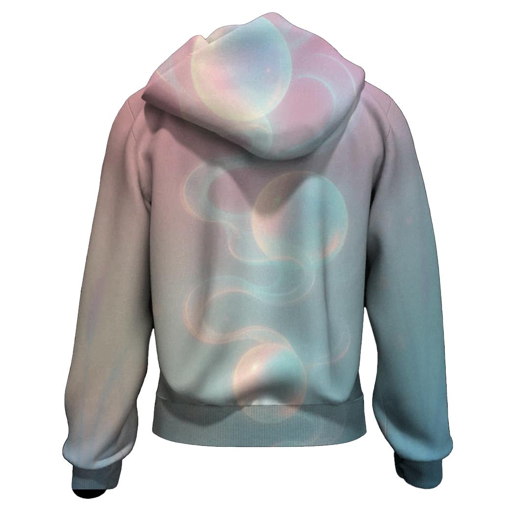 Pastel Mist Lantern Garden pullover hoodies