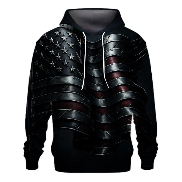 Midnight Forge Flag pullover hoodies