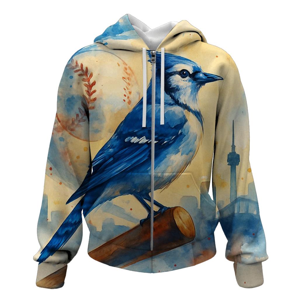 Skyline Bat Perch For Blue Jays Pride designer hoodies