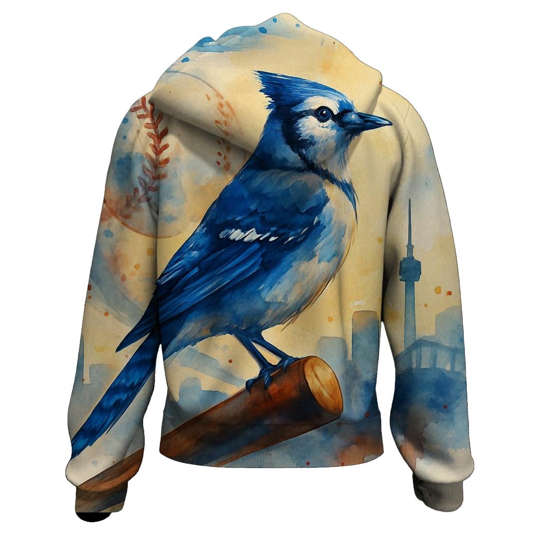 Skyline Bat Perch For Blue Jays Pride designer hoodies