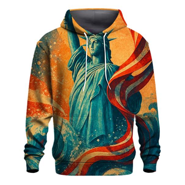Liberty Tide Mosaic custom hoodies