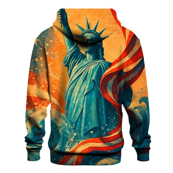 Liberty Tide Mosaic custom hoodies