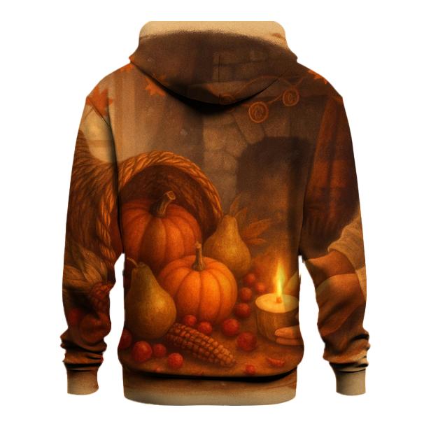 Candlelit Cornucopia Hearth hoodies fashion