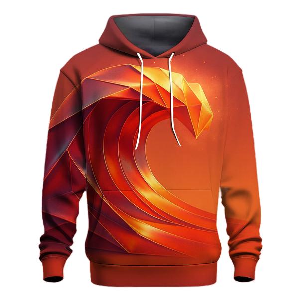 Chromatic Tidal Origami pullover hoodies