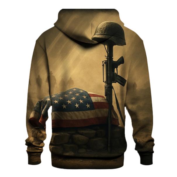 Folded Flag Reliquary In Desert Light custom hoodies
