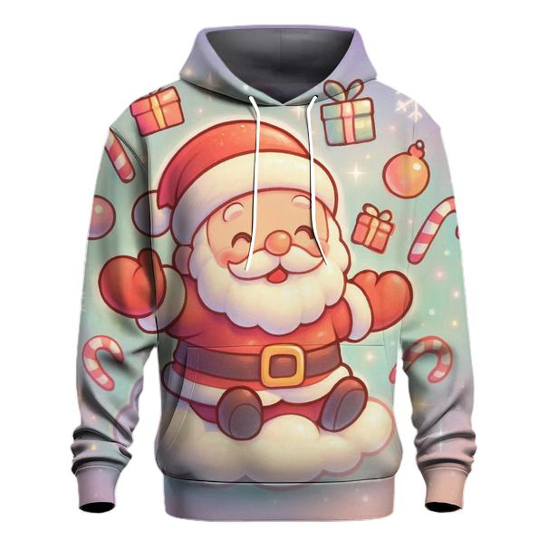 Candy Cloud Chibi Santa Dream Parade zip-up hoodies