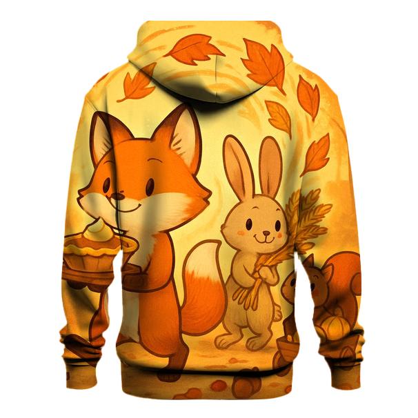 Harvest Parade Of Woodland Friends hoodies fashion