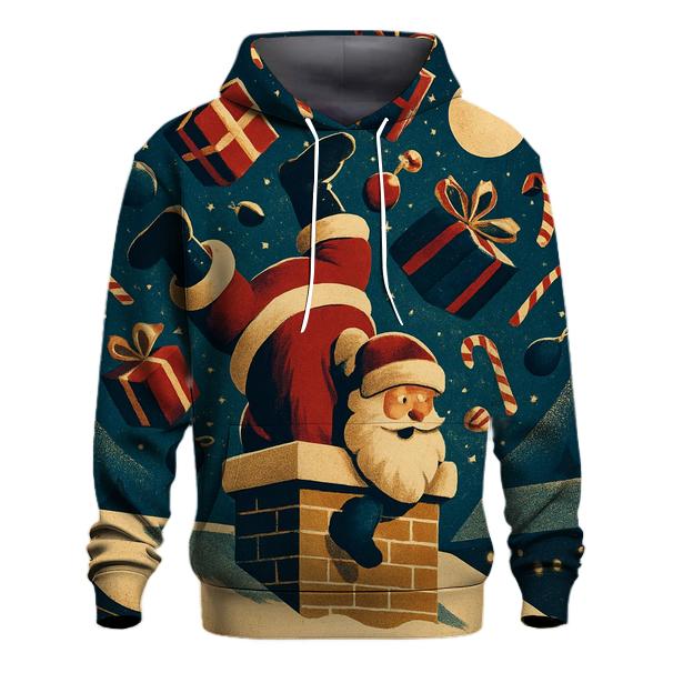 Santa Stuck In Chimney Gift Avalanche hoodie designs