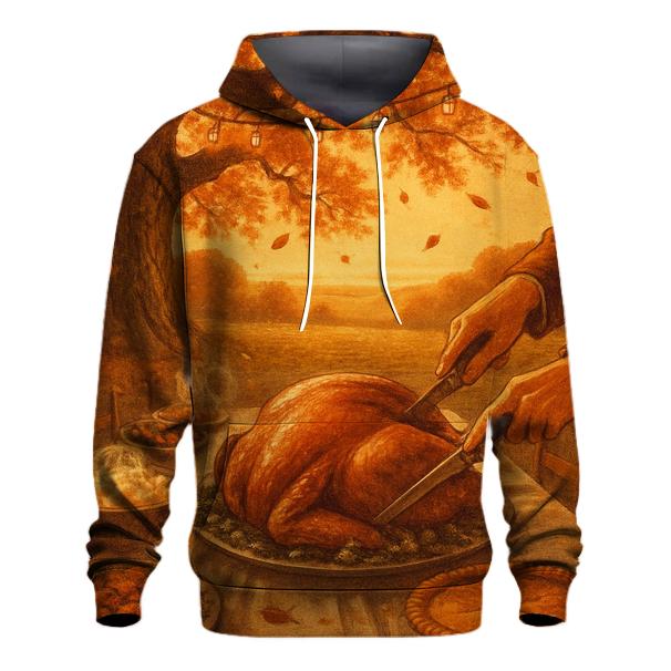 Golden Hour Feast Under The Oak heavyweight hoodies