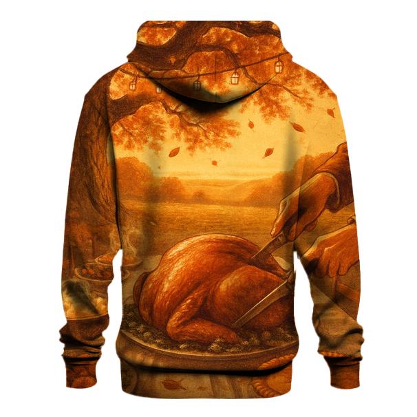 Golden Hour Feast Under The Oak heavyweight hoodies