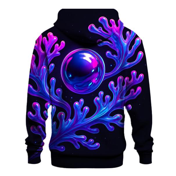 Neon Orbit Mirror Reef embroidered hoodies